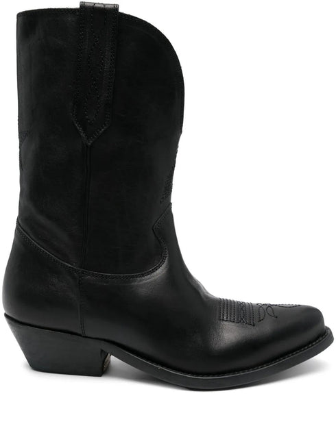 GOLDEN GOOSE WISH STAR LOW BOOTS